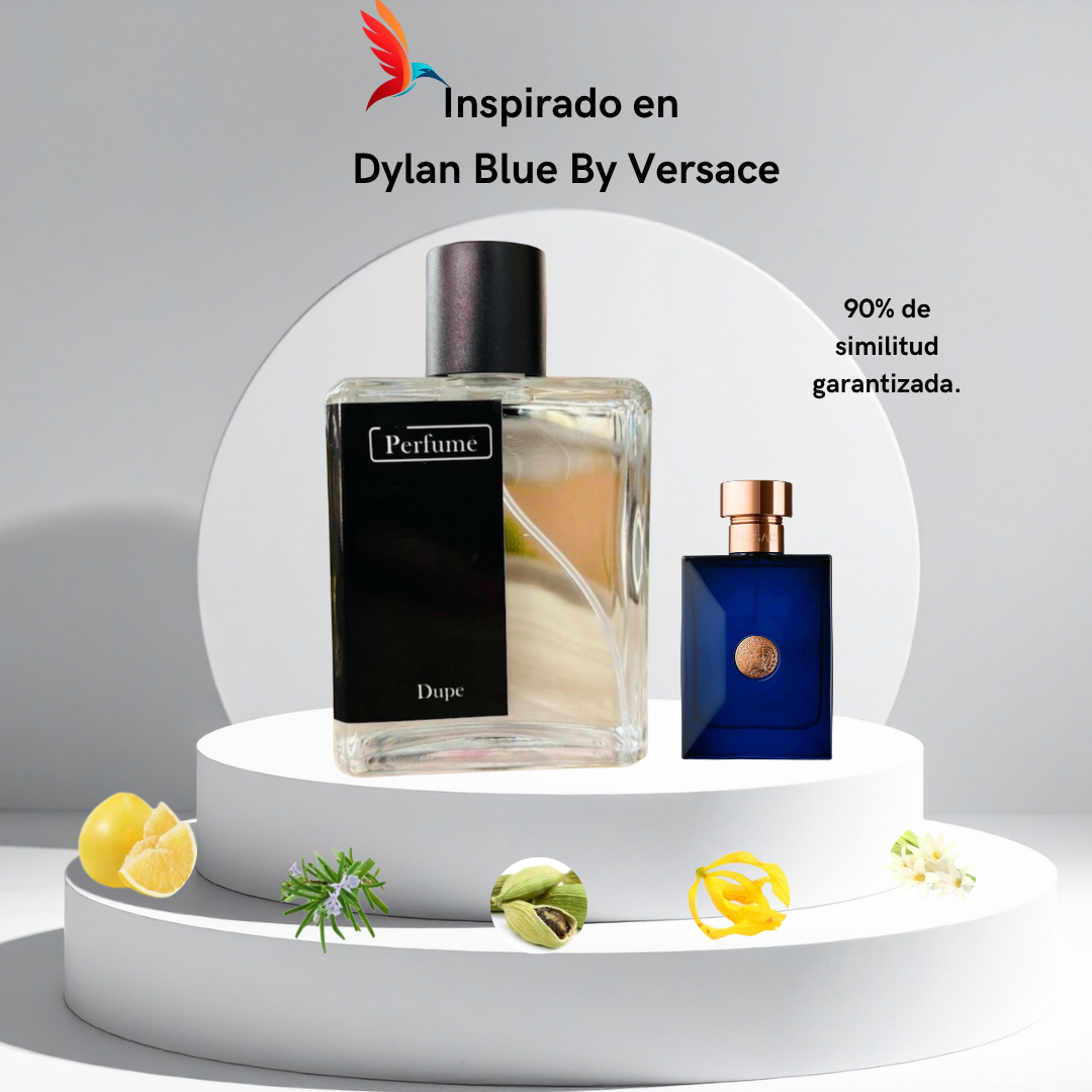Perfume M114 inspirado en Dylan Blue by Versace - Imagen 2