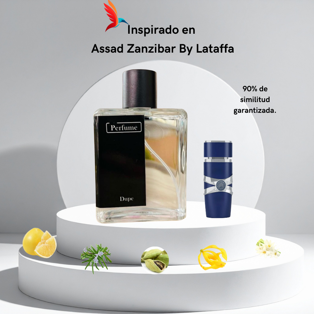 Perfume M091 inspirado en Asad Zanzibar by Lattafa - Imagen 2