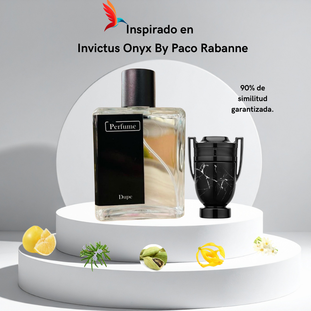 Perfume M078 inspirado en Invictus Onyx by Paco Rabanne - Imagen 2