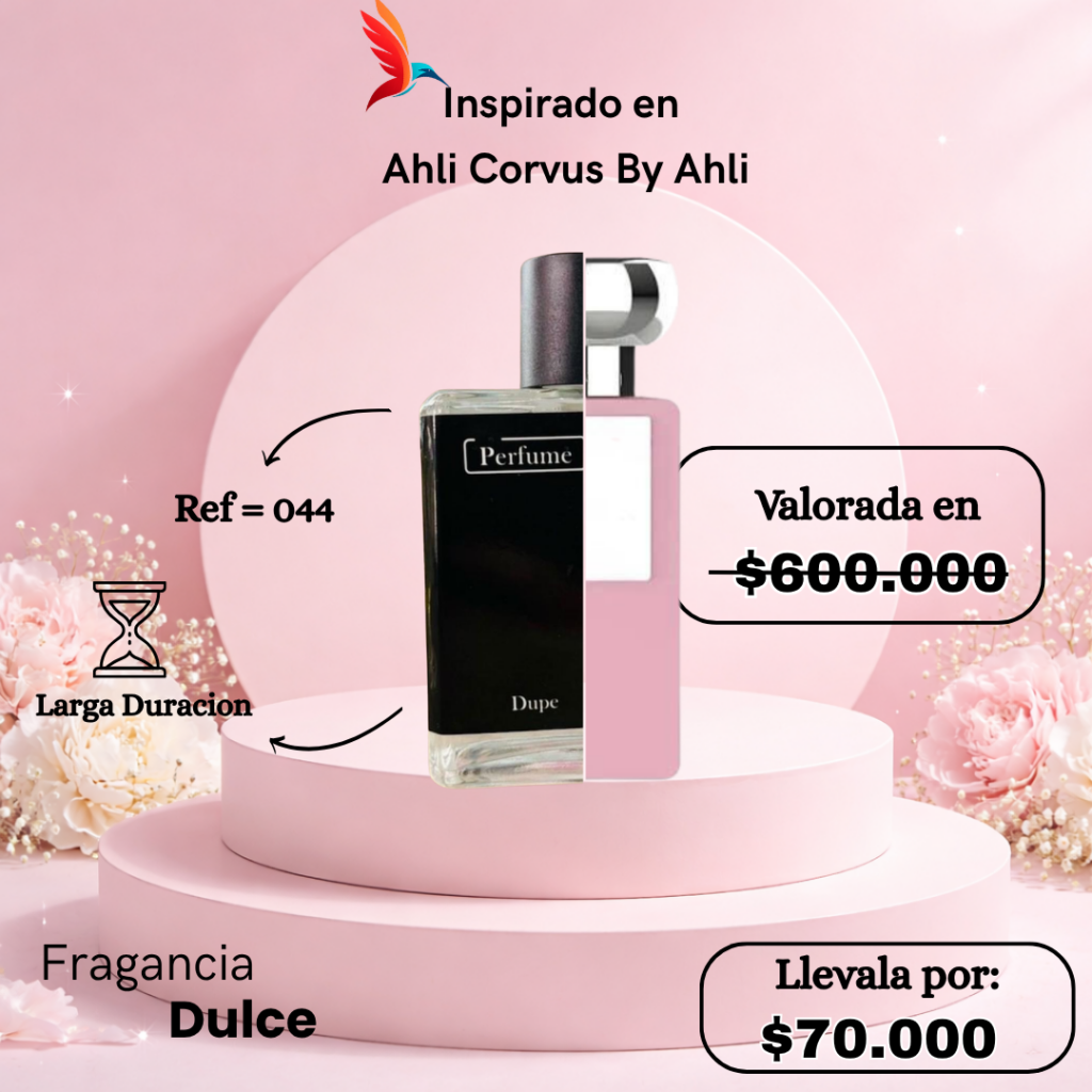 Perfume F044 inspirado en Ahli Corvus