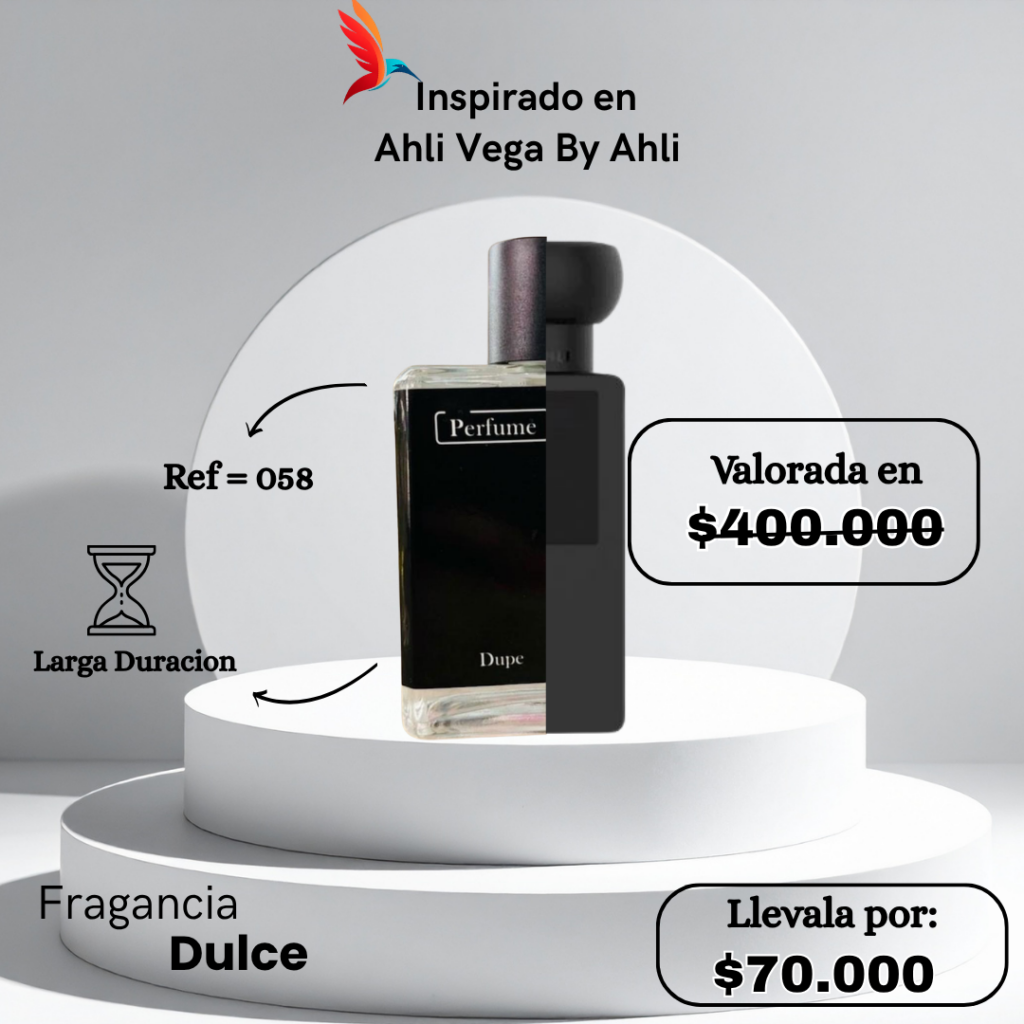 Perfume M058 inspirado en Ahli Vega by Ahli