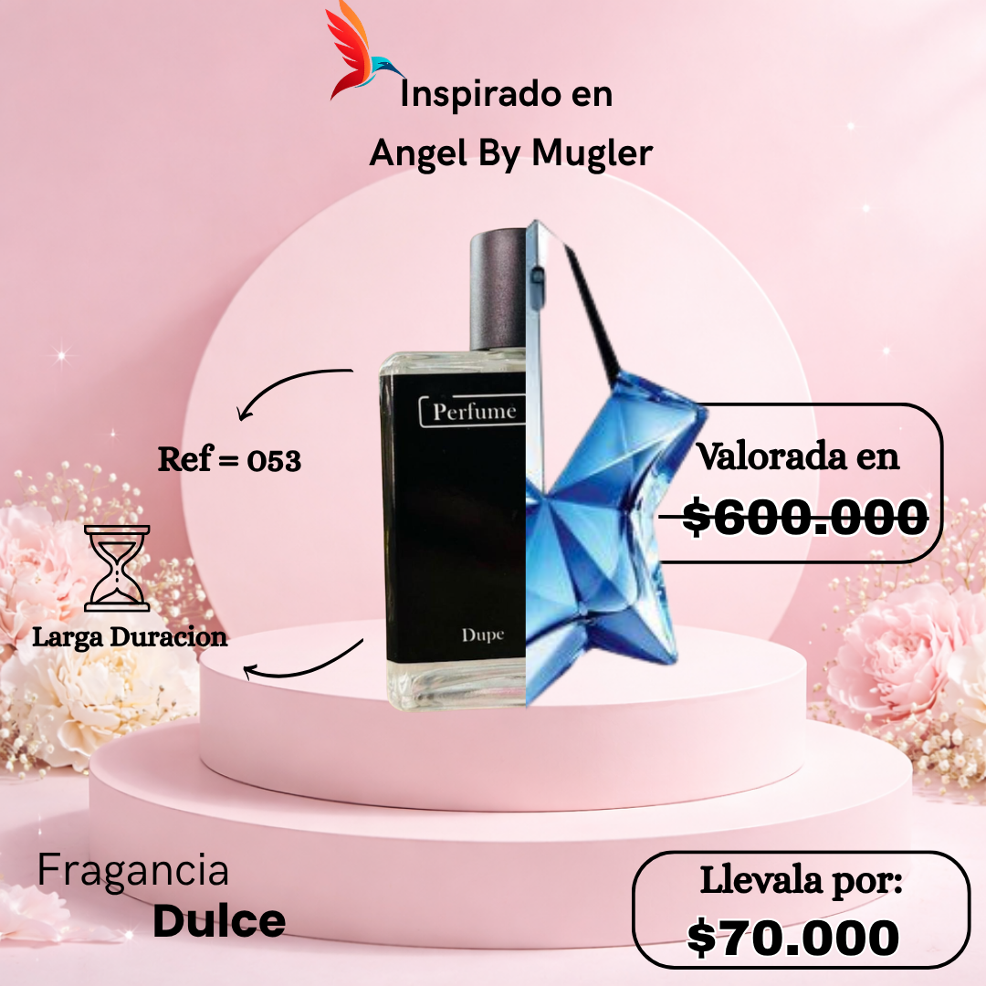 Perfume F053 inspirado en Angel by Mugler