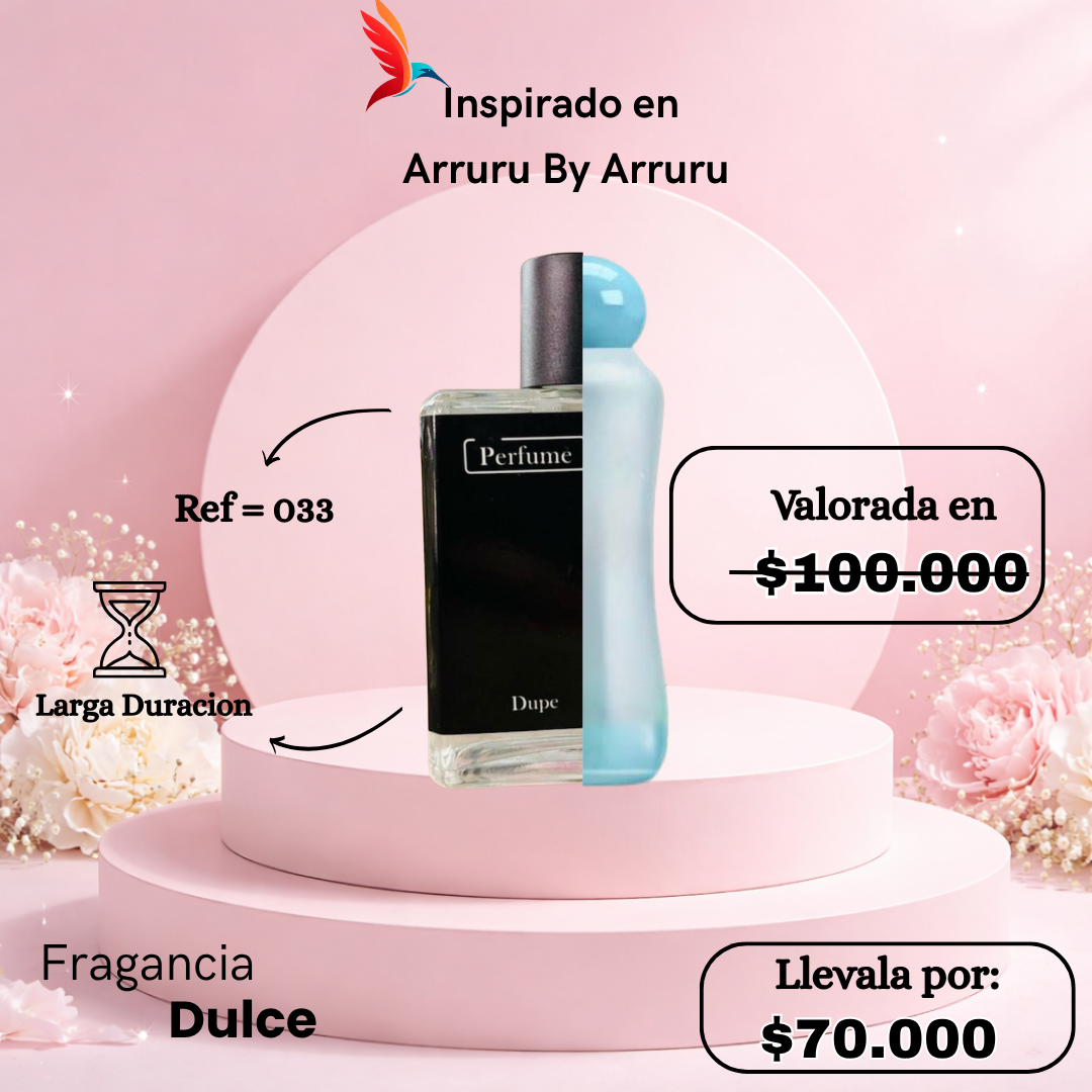 Perfume F033 inspirado en Arruru By Arruru
