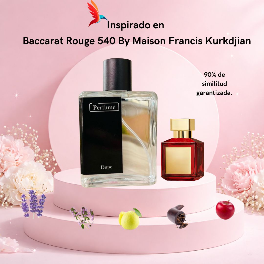 Perfume F028 inspirado en Baccarat Rouge 540 by Maison Francis Kurkdjian - Imagen 2