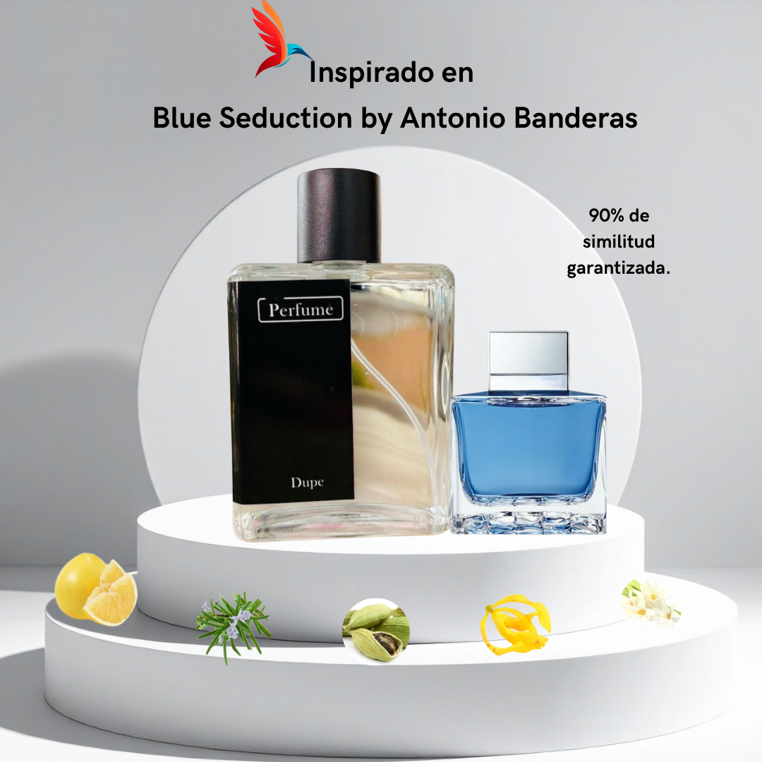 Perfume M018 Inspirado en Blue Seduction By Antonio Banderas - Imagen 2