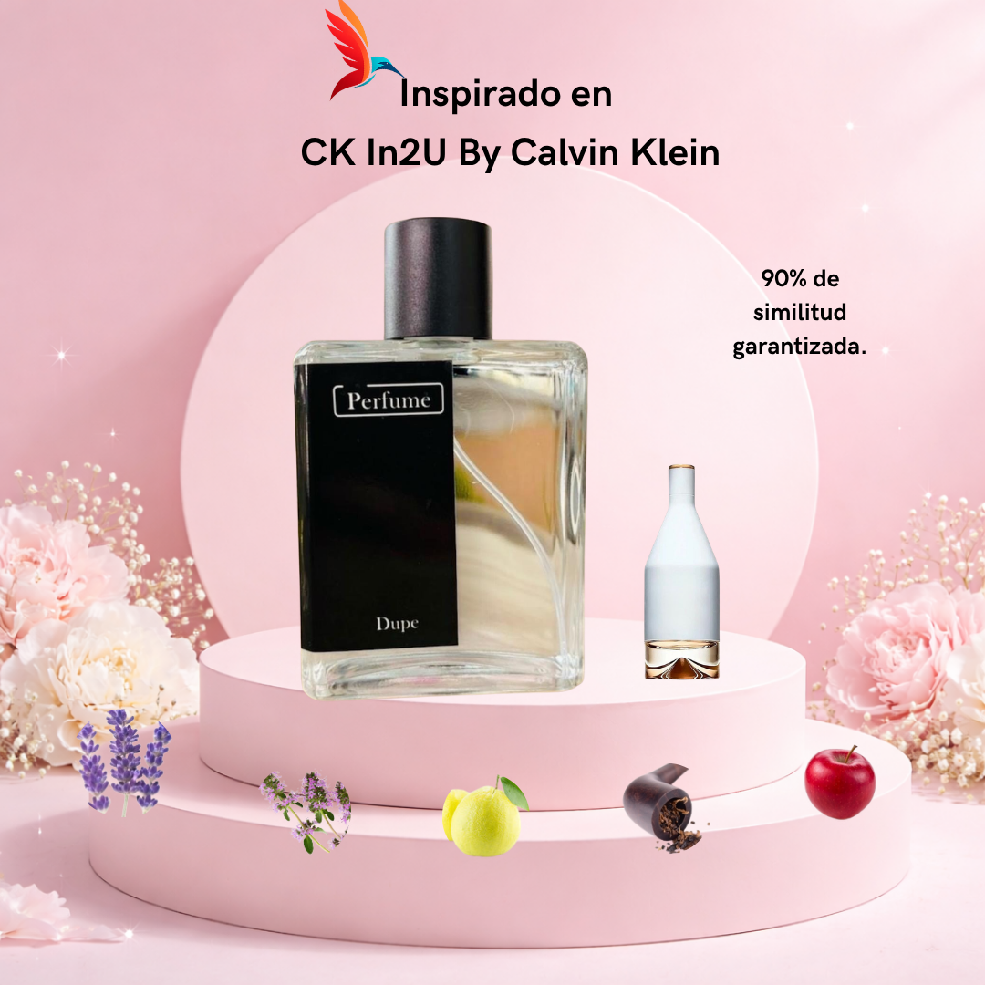 Perfume F050 inspirado en CK In2U by Calvin Klein - Imagen 2