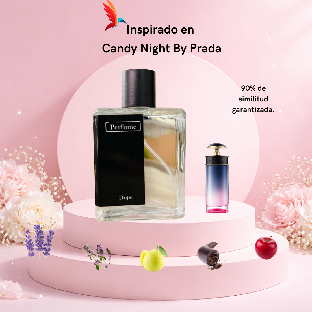 Perfume F045 inspirado en Candy Night By Prada - Imagen 2