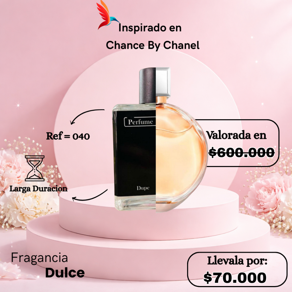 Perfume F040 inspirado en Chance by Chanel