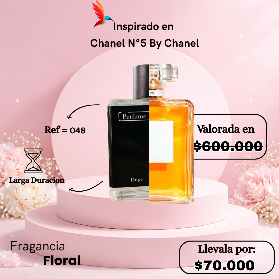 Perfume F048 inspirado en Chanel N°5 by Chanel