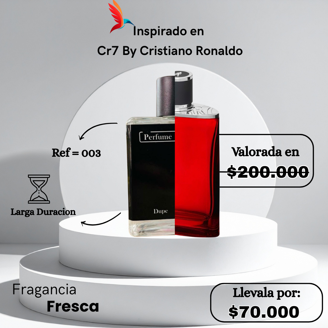 Perfume M003 Inspirado en  Cr7 By Cristiano Ronaldo