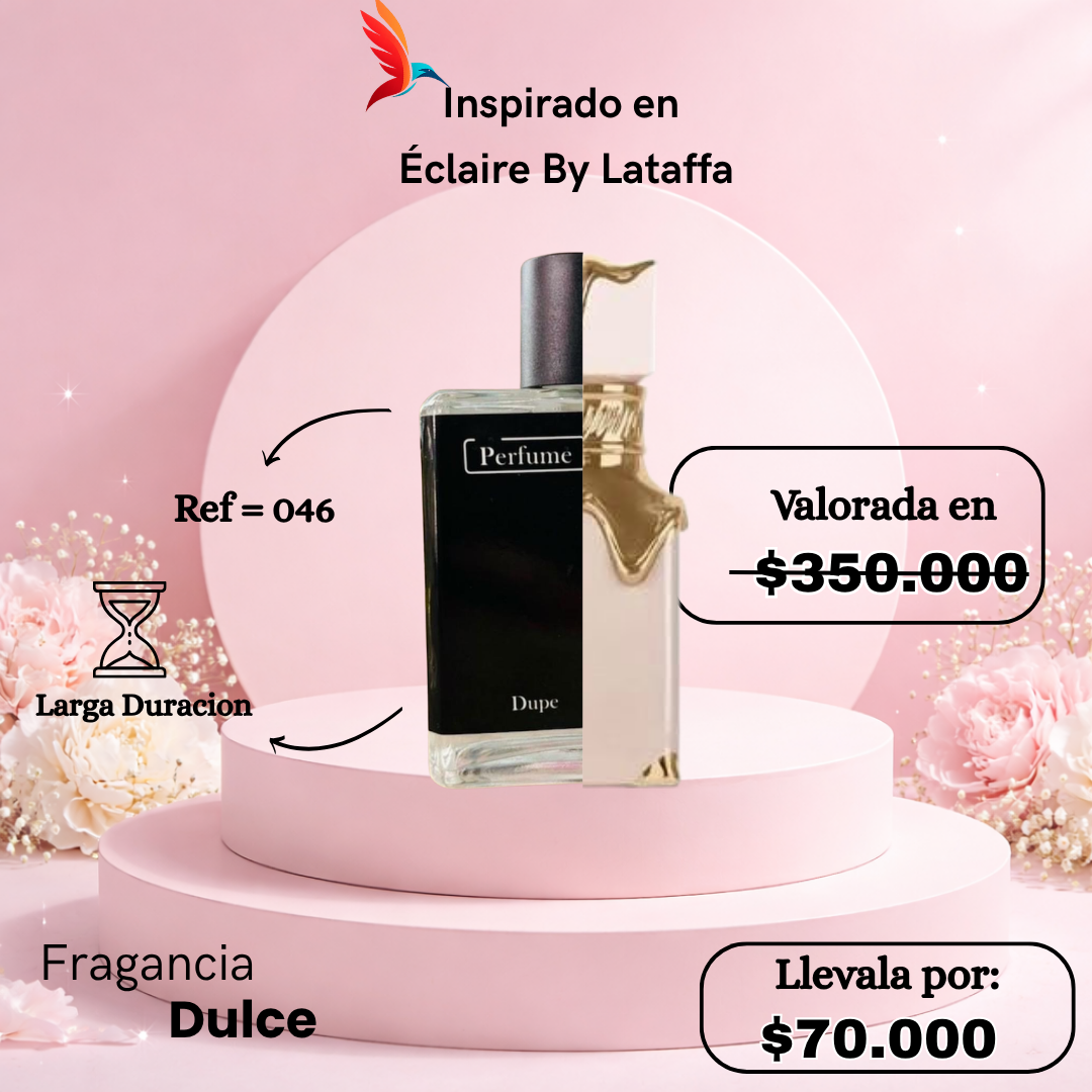Perfume F046 inspirado en Éclaire By Lattafa