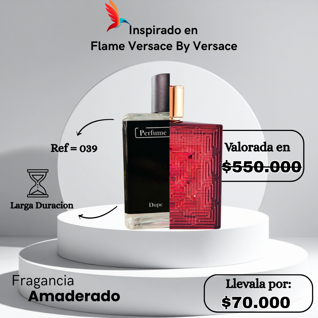 Perfume M039 inspirado en Eros Flame by Versace