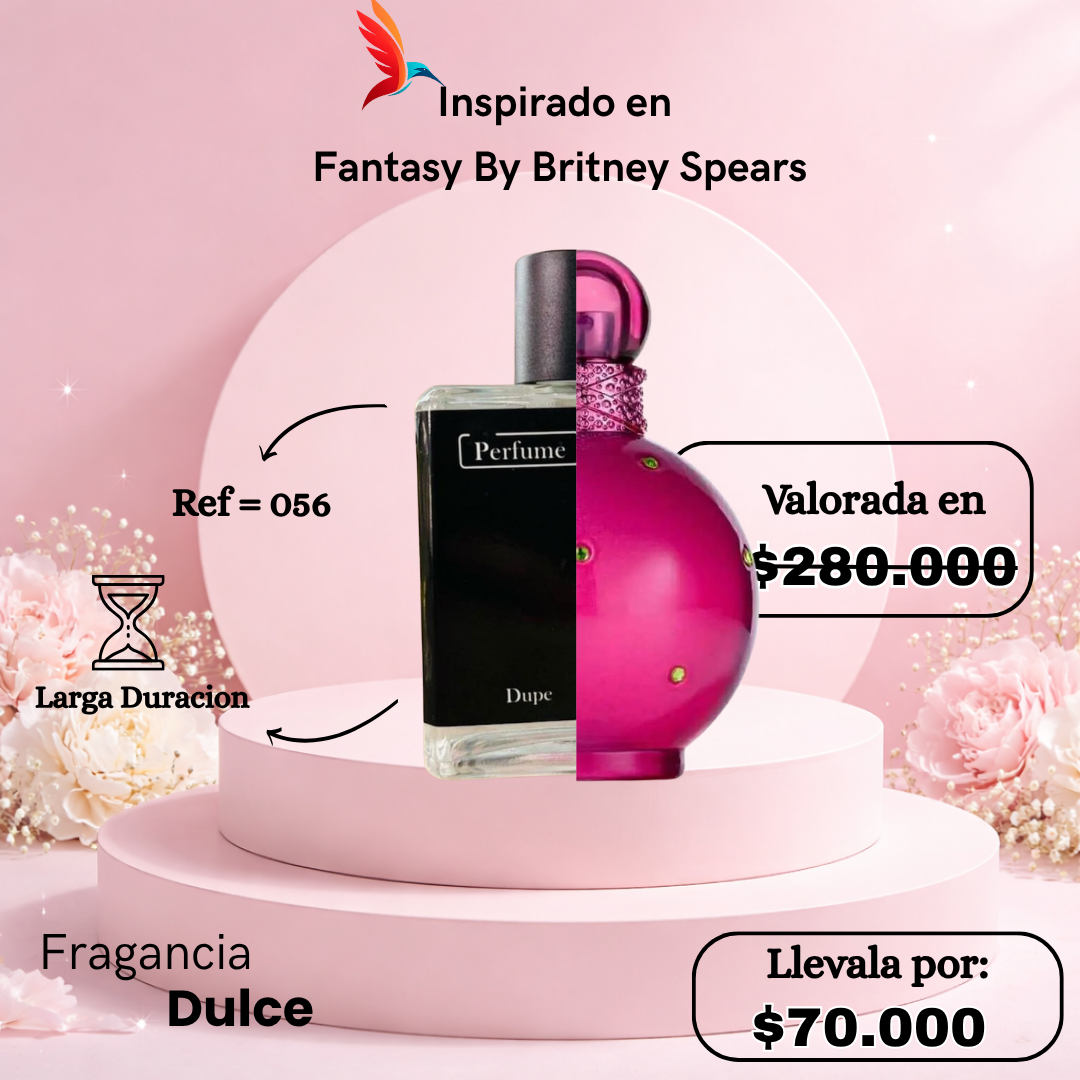 Perfume F056 inspirado en Fantasy by Britney Spears
