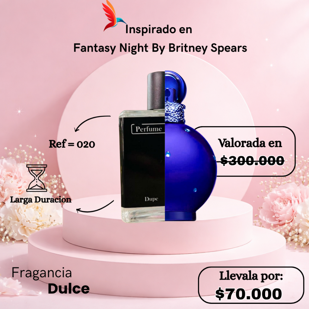 Perfume F020 inspirado en Fantasy Night by Britney Spears