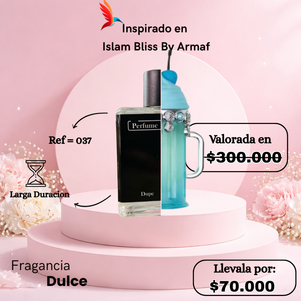 Perfume F037 inspirado en Islam Bliss By Armaf