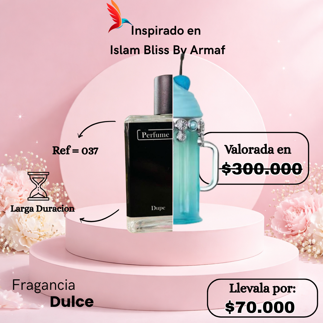 Perfume F037 inspirado en Islam Bliss By Armaf