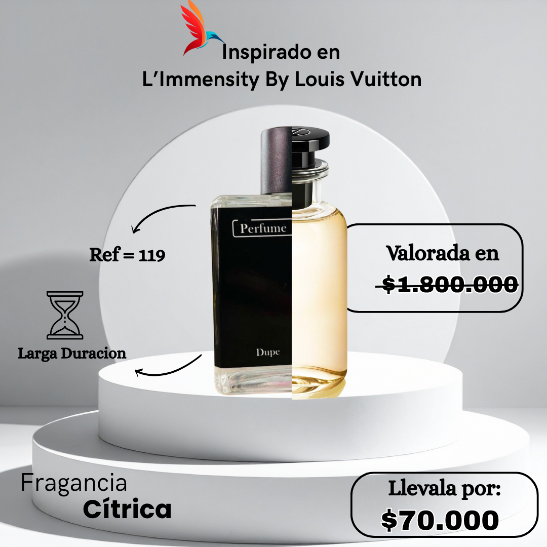 Perfume M119 inspirado en L’Immensité by Louis Vuitton