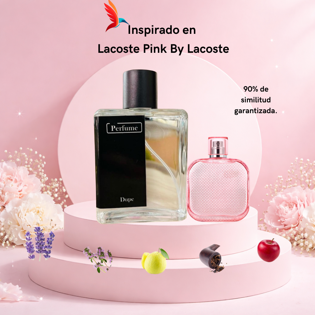 Perfume F002 inspirado en Lacoste Pink by Lacoste - Imagen 2