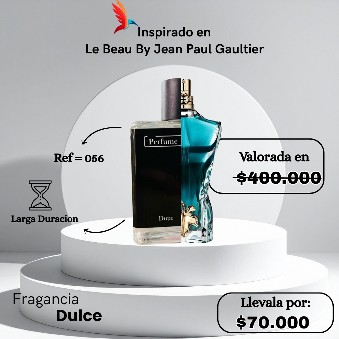 Perfume M056 inspirado en Le Beau by Jean Paul Gaultier