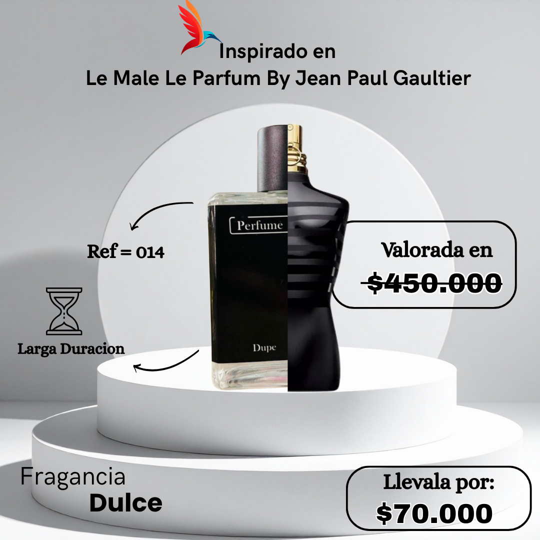 Perfume M014 Inspirado en Le Male Le Parfum By Jean Paul Gaultier