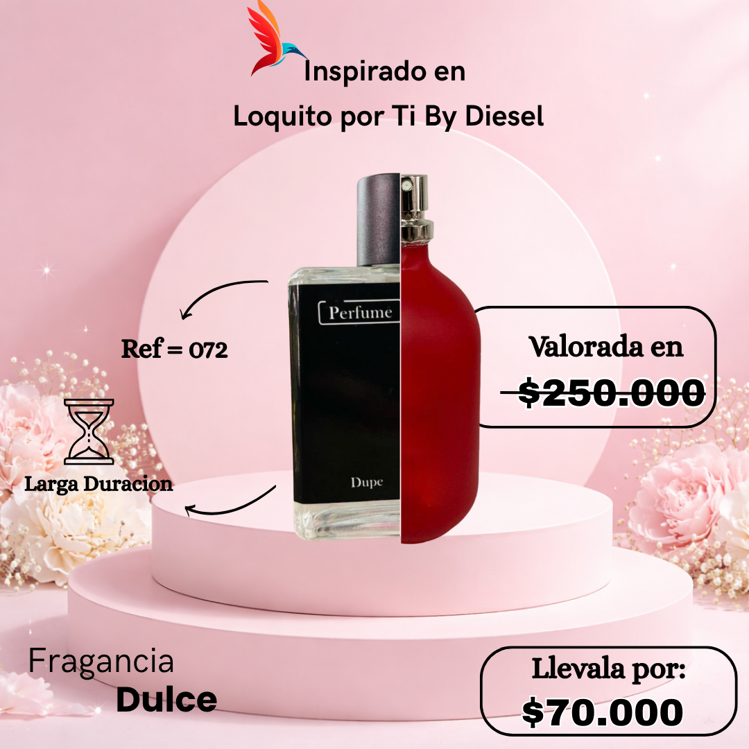 Perfume F072 inspirado en Loquito por Ti