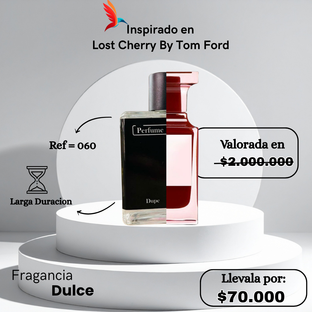 Perfume M060 inspirado en Lost Cherry by Tom Ford