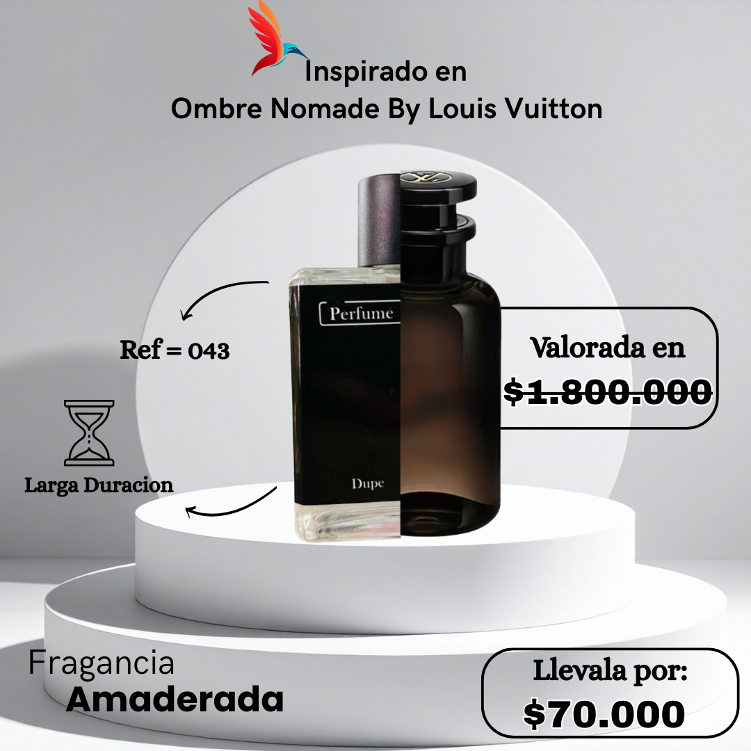 Perfume M043 inspirado en Ombre Nomade by Louis Vuitton
