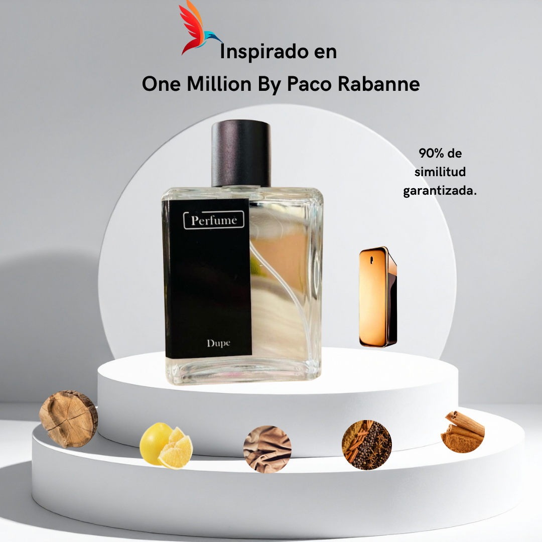 Perfume M005 Inspirado en One Million By Paco Rabanne - Imagen 2