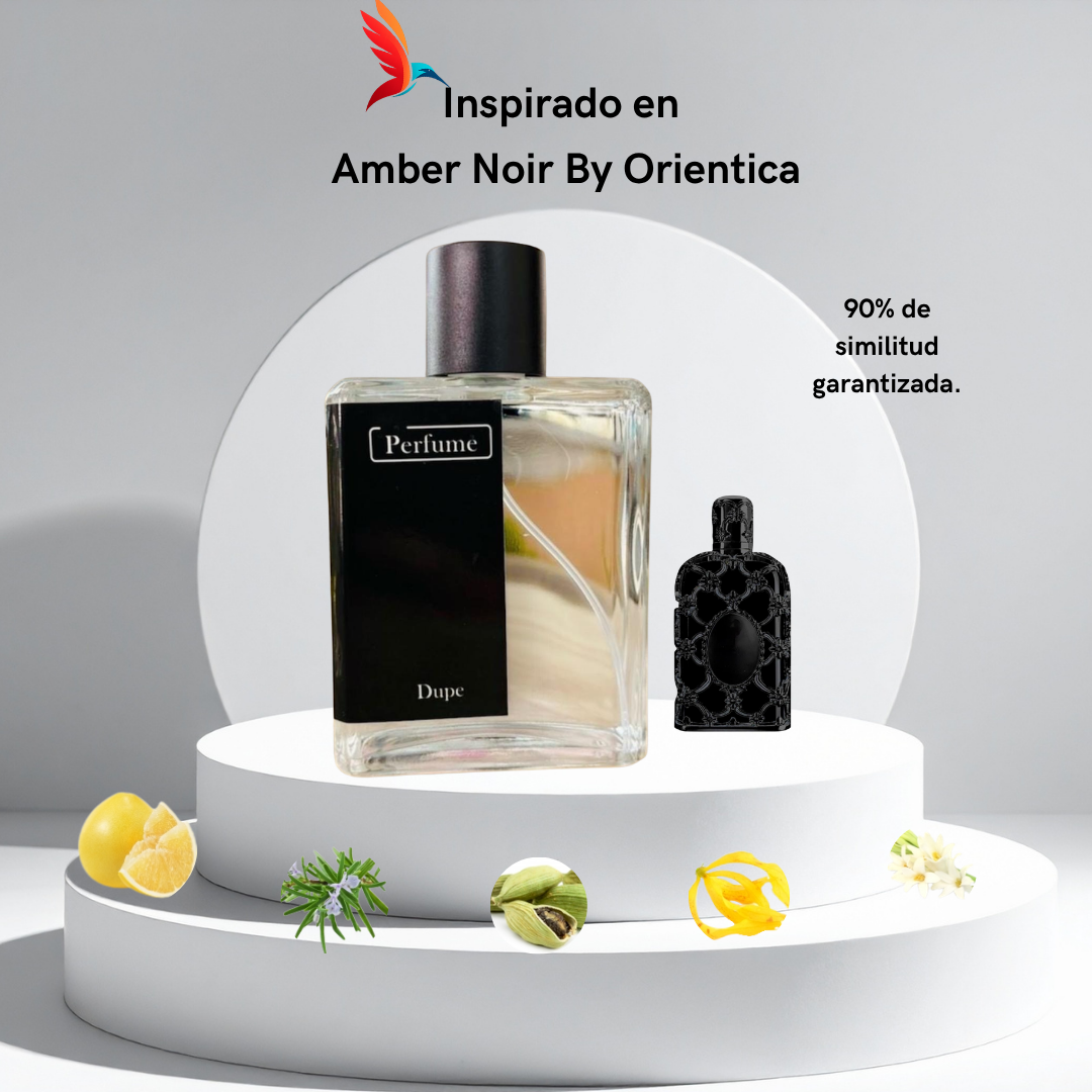 Perfume M042 inspirado en Amber Noir by Orientica - Imagen 2