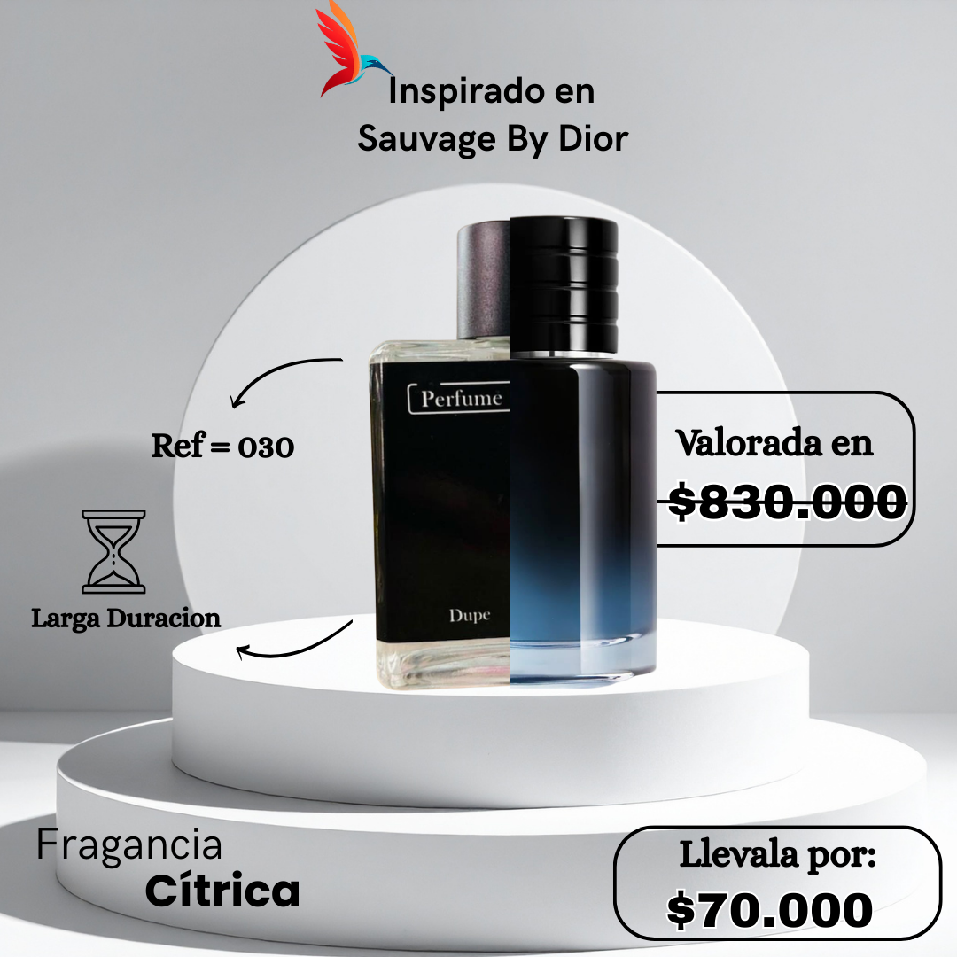 Perfume M030 Inspirada en Sauvage By  Dior