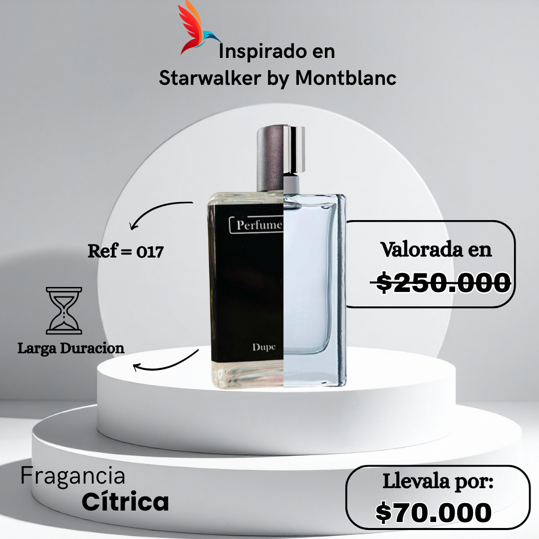 Perfume M017 Inspirado en Star Walker By Montblanc