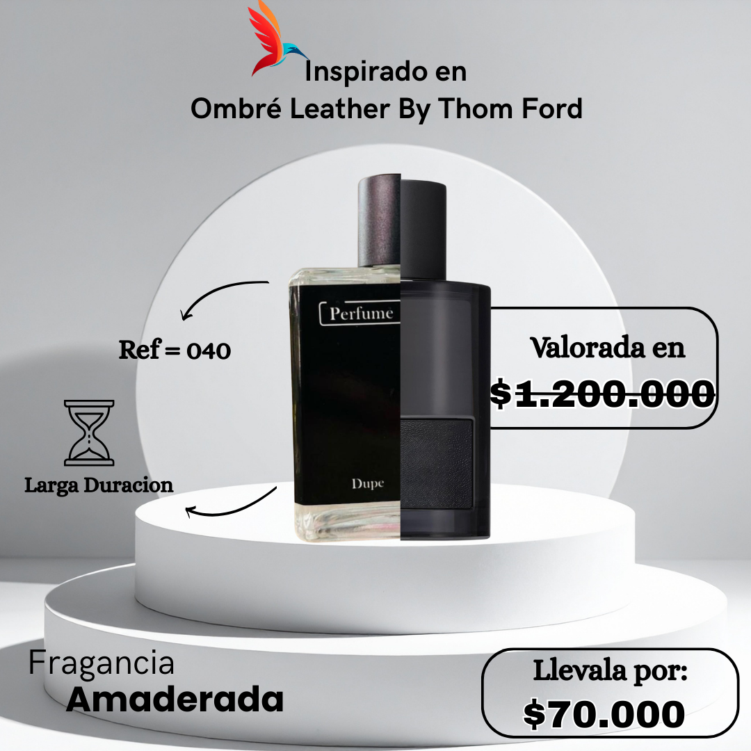 Perfume M040 inspirado en Ombre Leather by Tom Ford