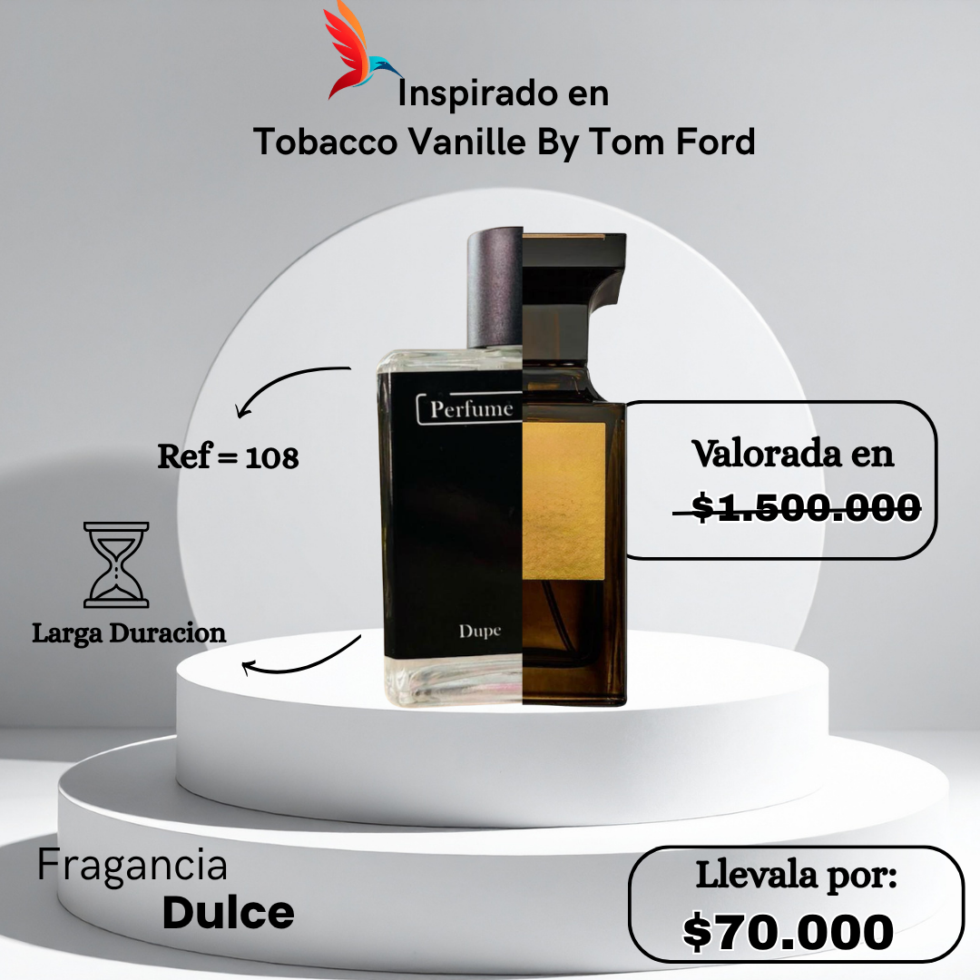 Perfume M108 inspirado en Tobacco Vanille by Tom Ford