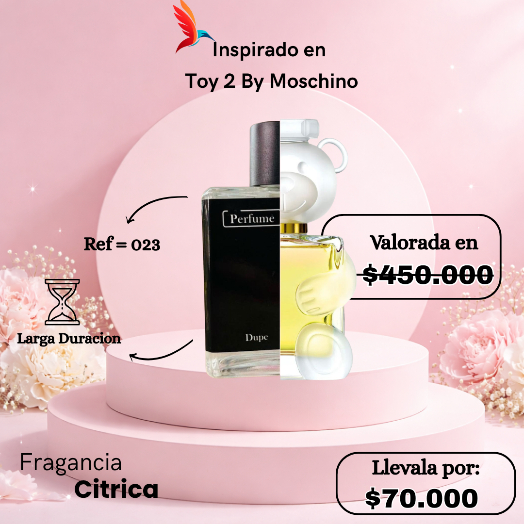 Perfume F023 inspirado en Toy 2 by Moschino