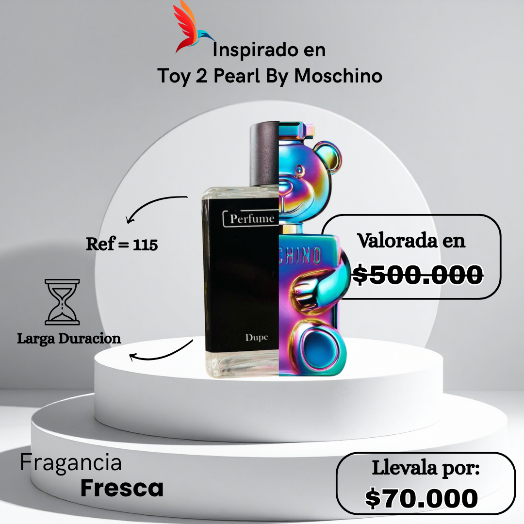 Perfume M115 inspirado en Toy 2 Pearl by Moschino