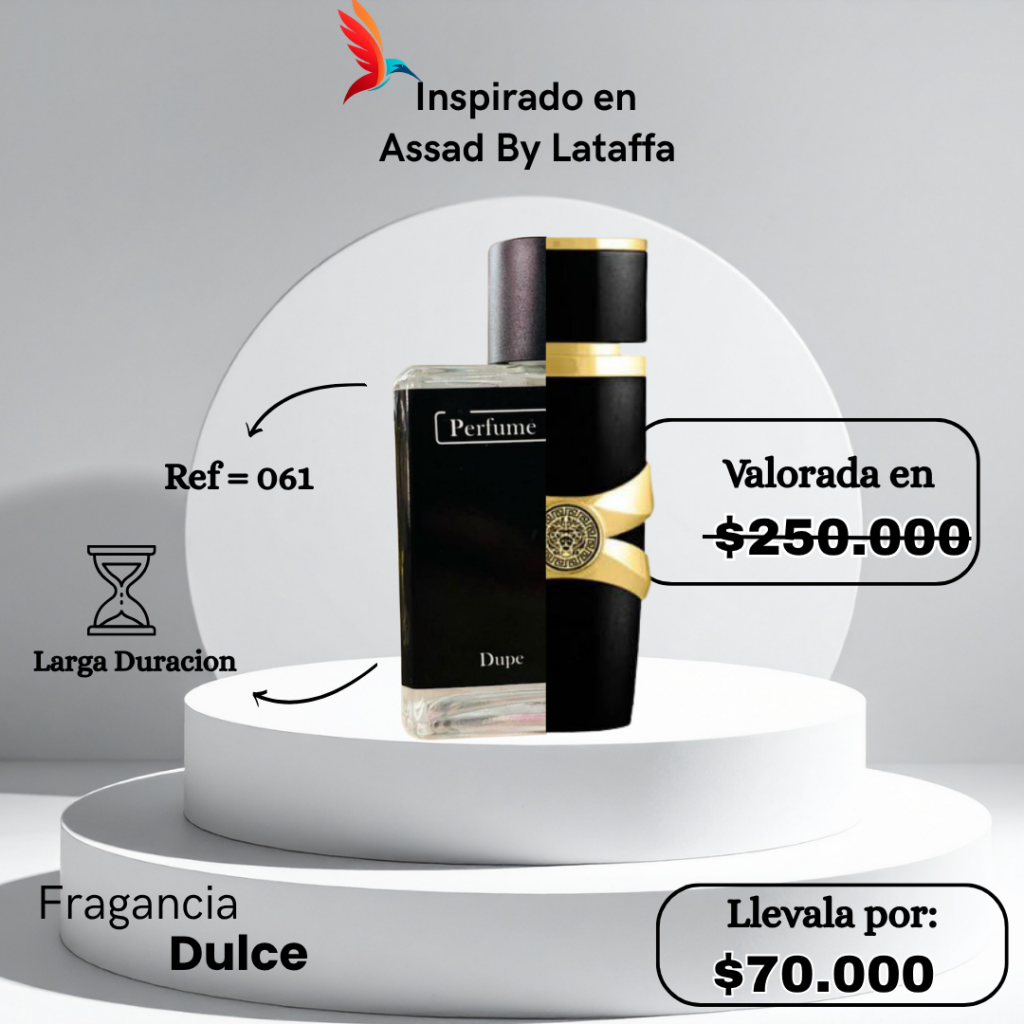 Perfume M061 inspirado en Asad by Lattafa