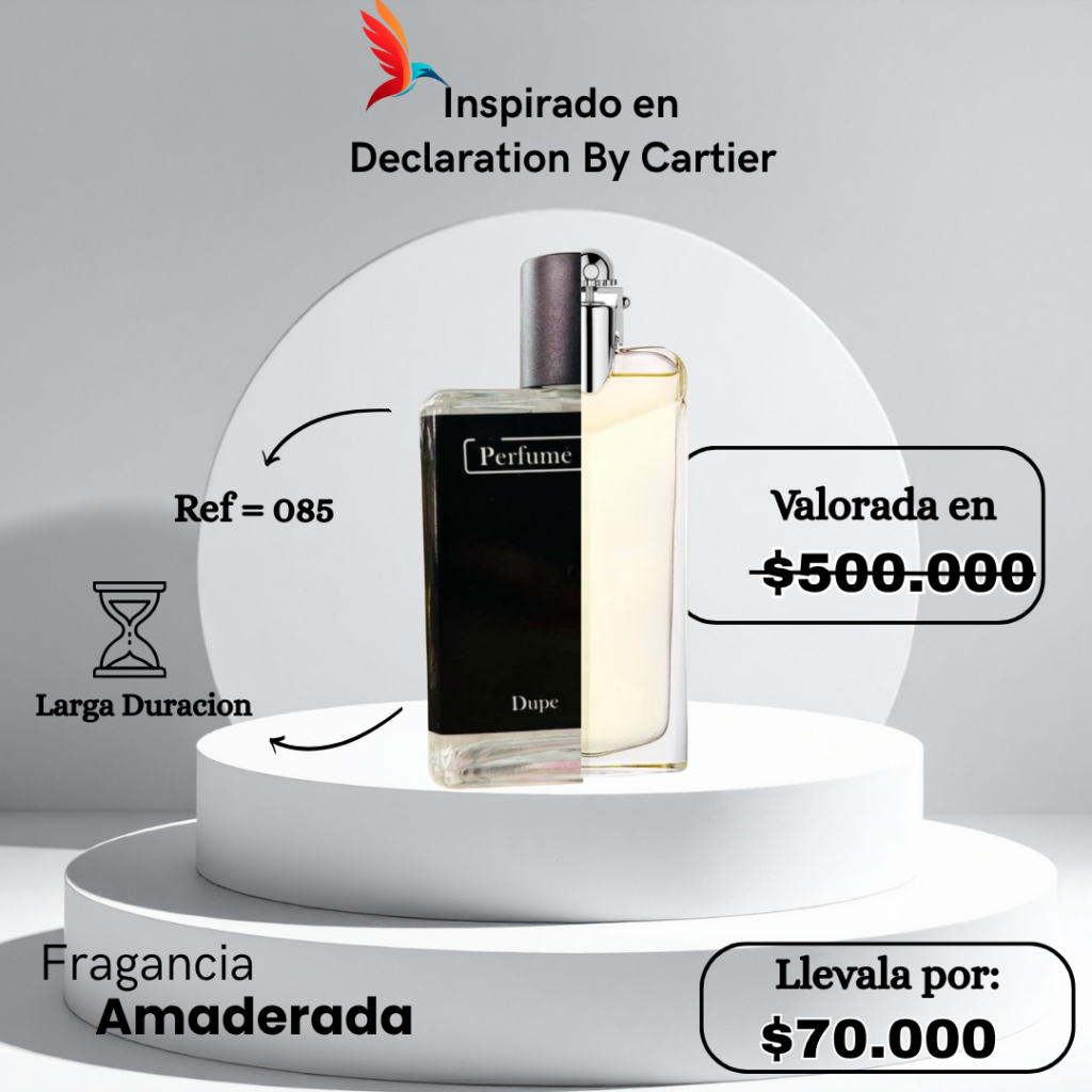 Perfume M085 inspirado en Declaration by Cartier