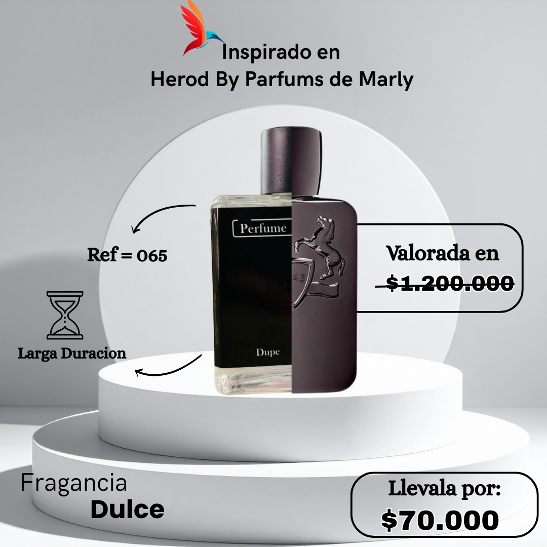Perfume M065 inspirado en Herod by Parfums de Marly