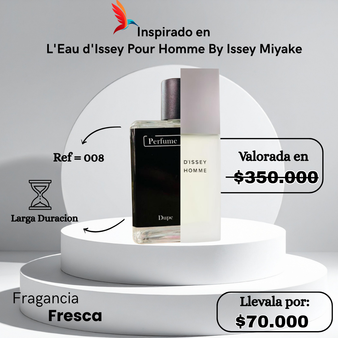Perfume M008 Inspirado en  L'Eau d'Issey Pour Homme By Issey Miyake
