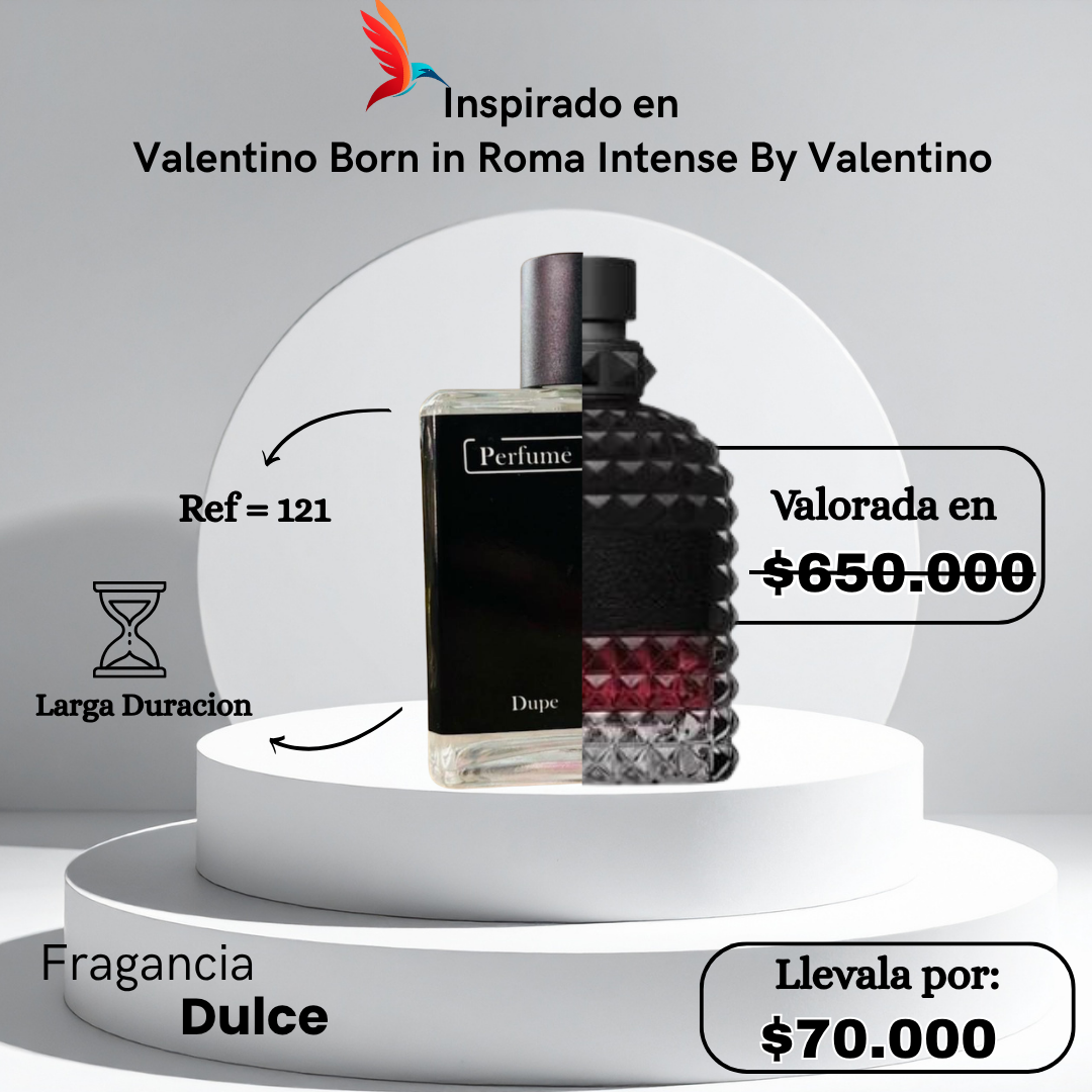Perfume M121 inspirado en Valentino Uomo Born in Roma Intense by Valentino